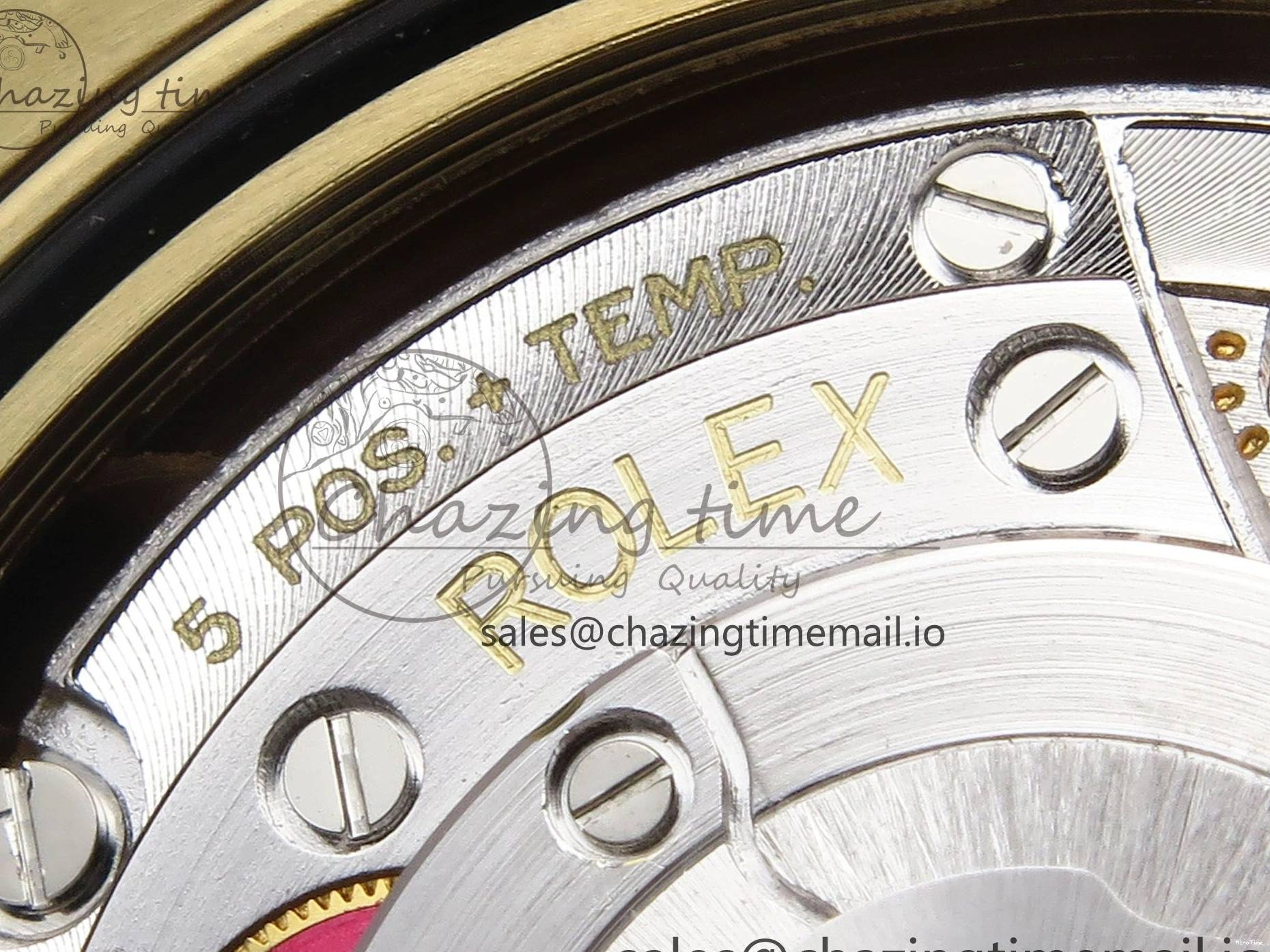 MiroTime 0317 Submariner 41mm 126618 LN THBF 904L Black Ceramic 1:1 Best Edition on YG Bracelet SH UrbanChic 334